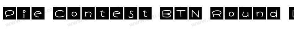 Pie Contest BTN Round Lt字体转换